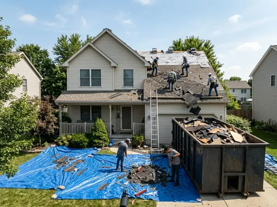 roof-replacement-debris-remova-004 — frequently asked questions, Cheapest Dumpster Rentals in Melwood, MD